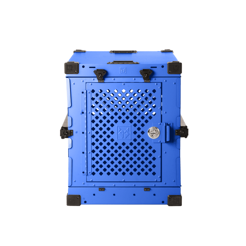 Blue Limited Edition Dog Crate