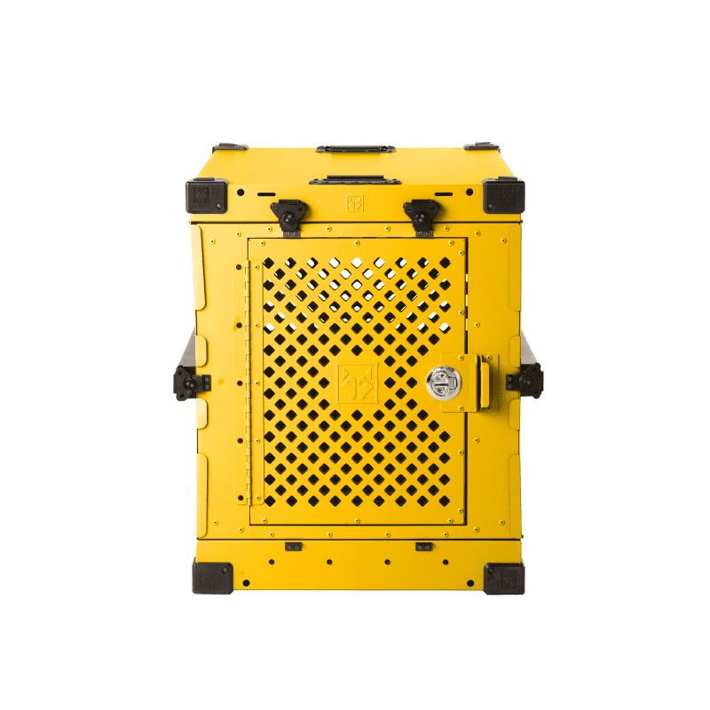 Yellow Limited Edition Dog Crate